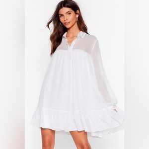 Nasty Gal dress 🤍